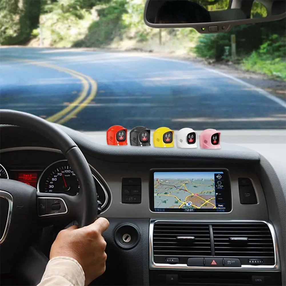 Intelligent Car Robot Companion – 60+ Expressions Touchscreen Electronic Pet