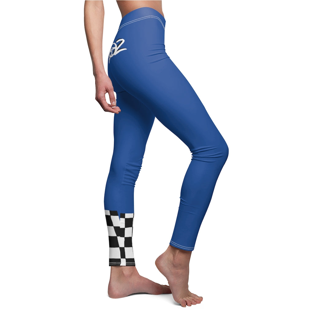 Co2Passions Logo Racing Flag Leggings