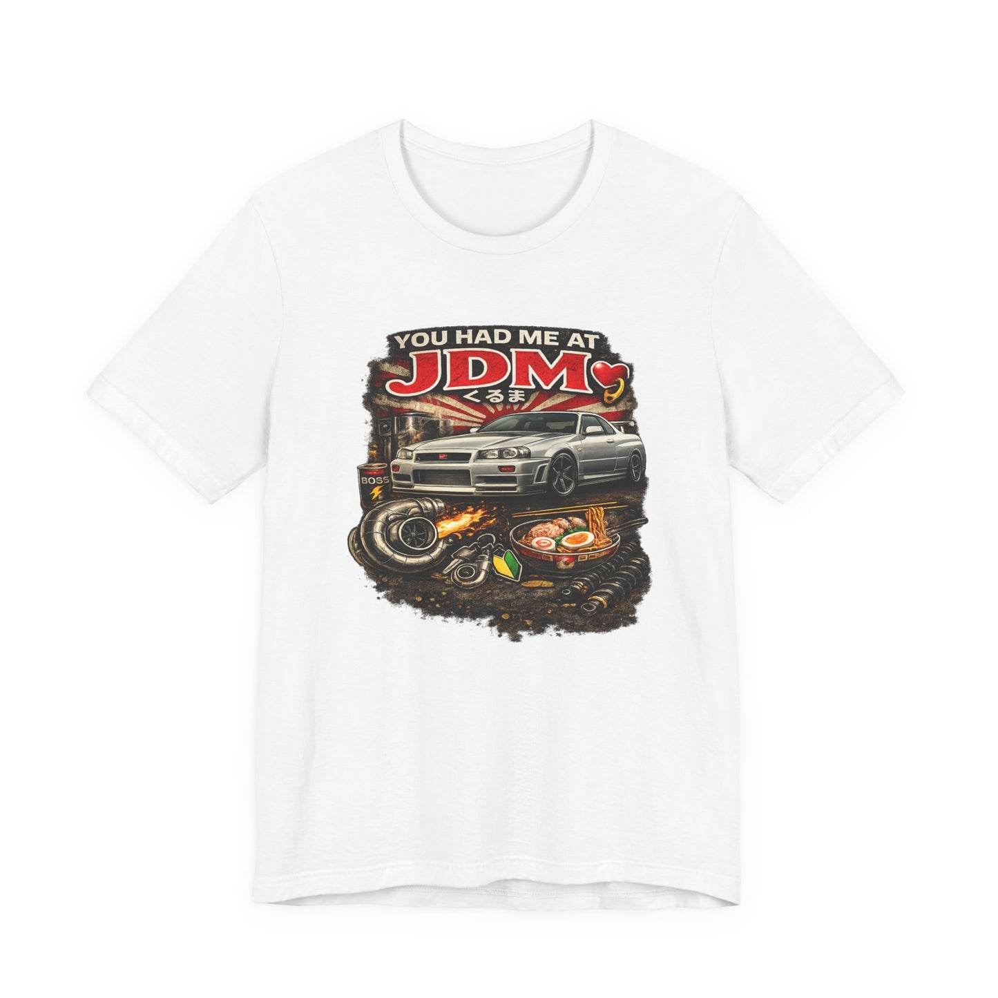 You Had Me At JDM Shirt – R34 GT-R Inspired JDM Car Enthusiast Graphic Tee