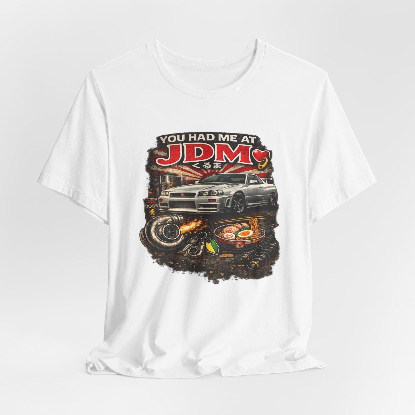 You Had Me At JDM Shirt – R34 GT-R Inspired JDM Car Enthusiast Graphic Tee
