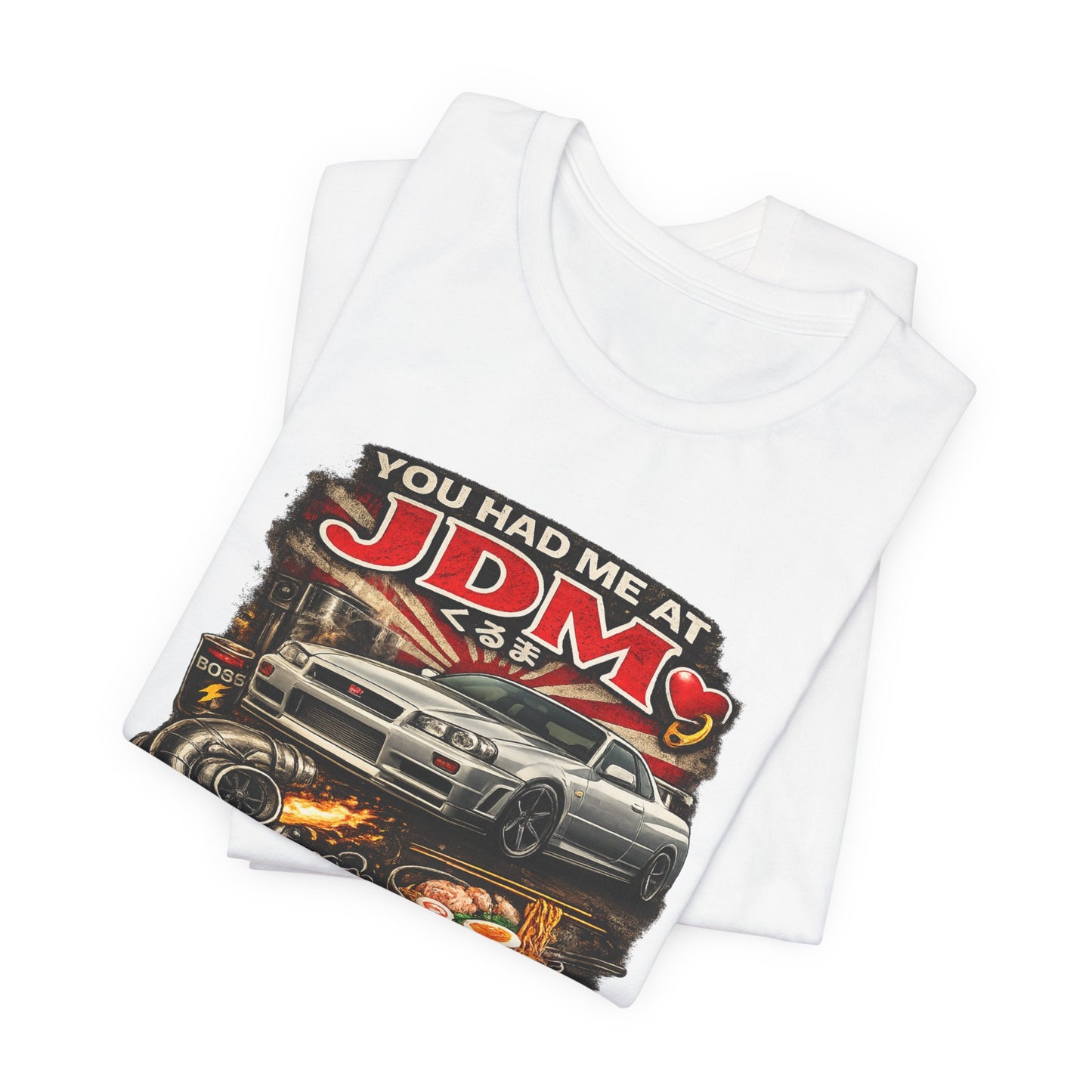 You Had Me At JDM Shirt – R34 GT-R Inspired JDM Car Enthusiast Graphic Tee