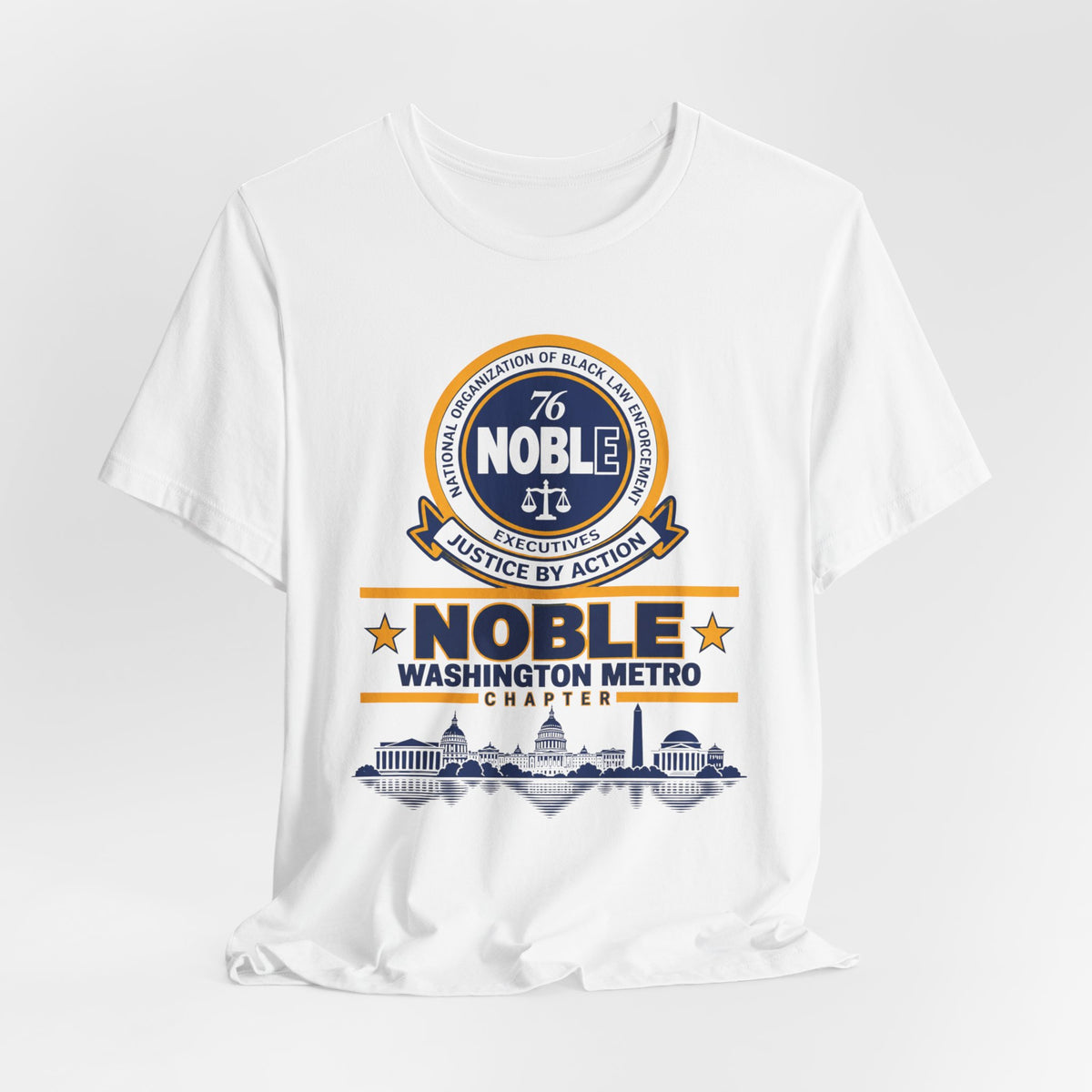 NOBLE Unisex Jersey Short Sleeve Tee