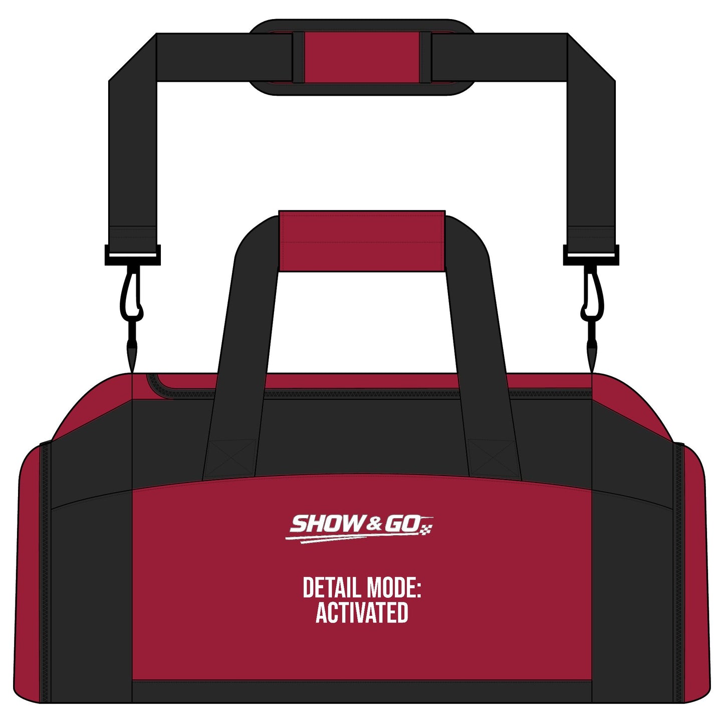 Show & Go Car Show Supply Duffle Bag – Detail Mode Activated