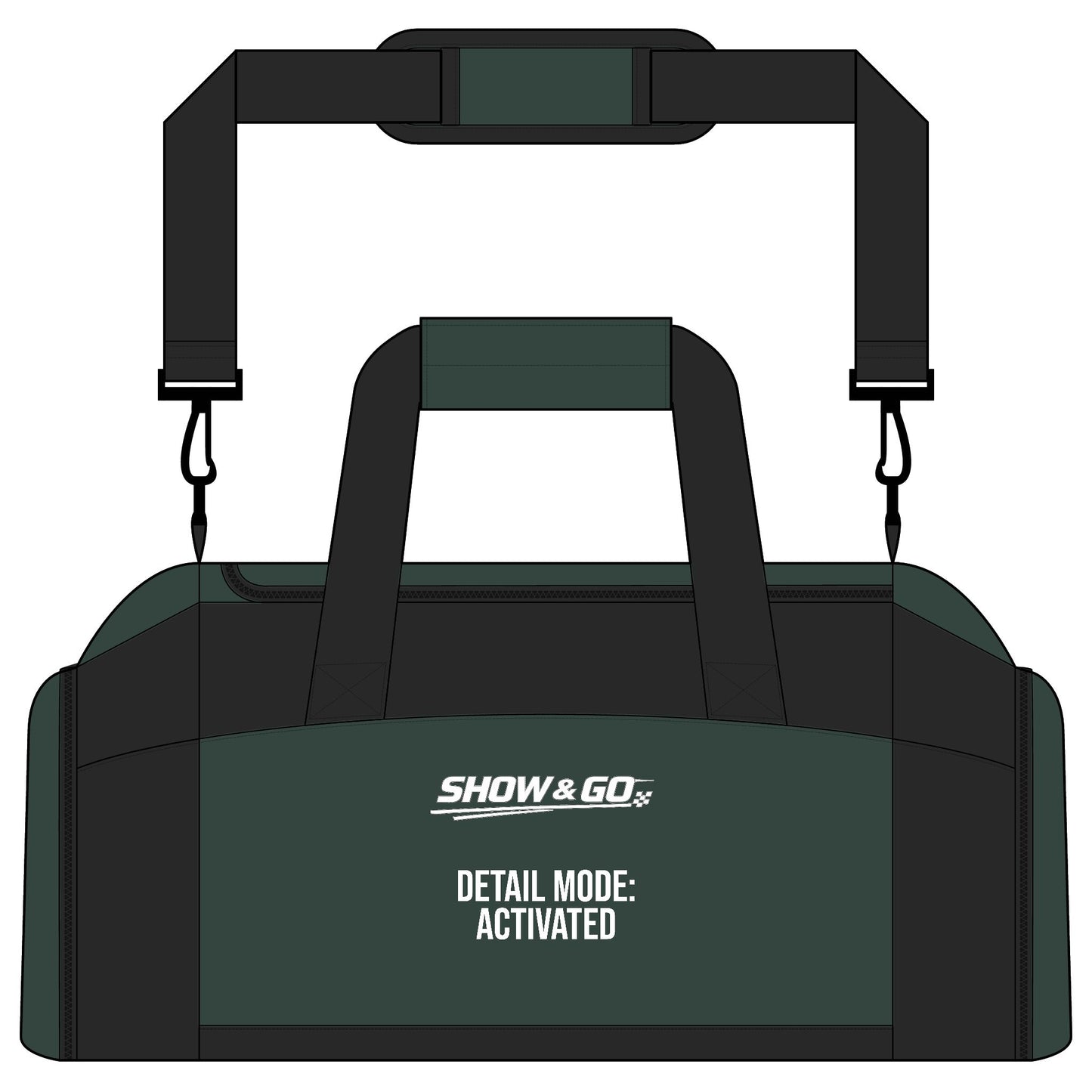 Show & Go Car Show Supply Duffle Bag – Detail Mode Activated