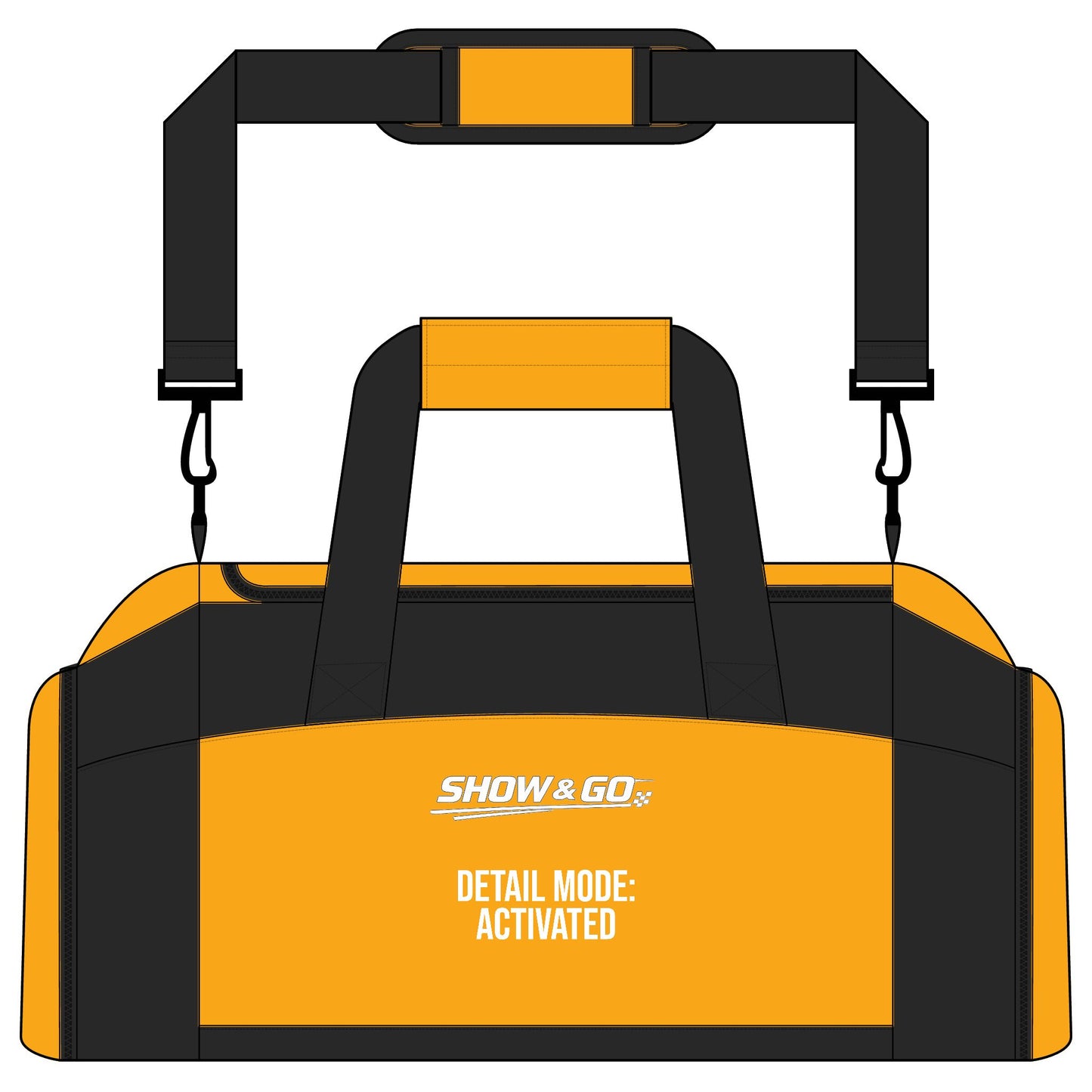 Show & Go Car Show Supply Duffle Bag – Detail Mode Activated