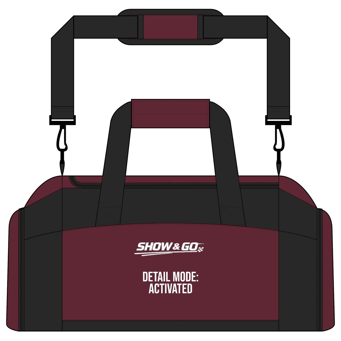Show & Go Car Show Supply Duffle Bag – Detail Mode Activated