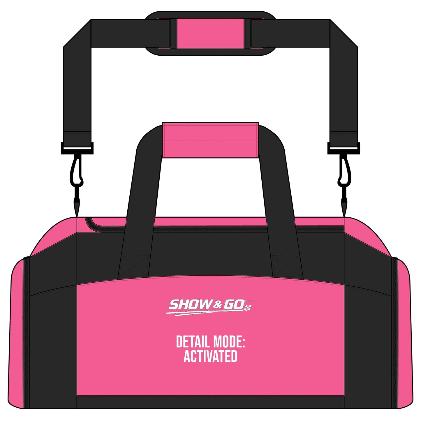Show & Go Car Show Supply Duffle Bag – Detail Mode Activated