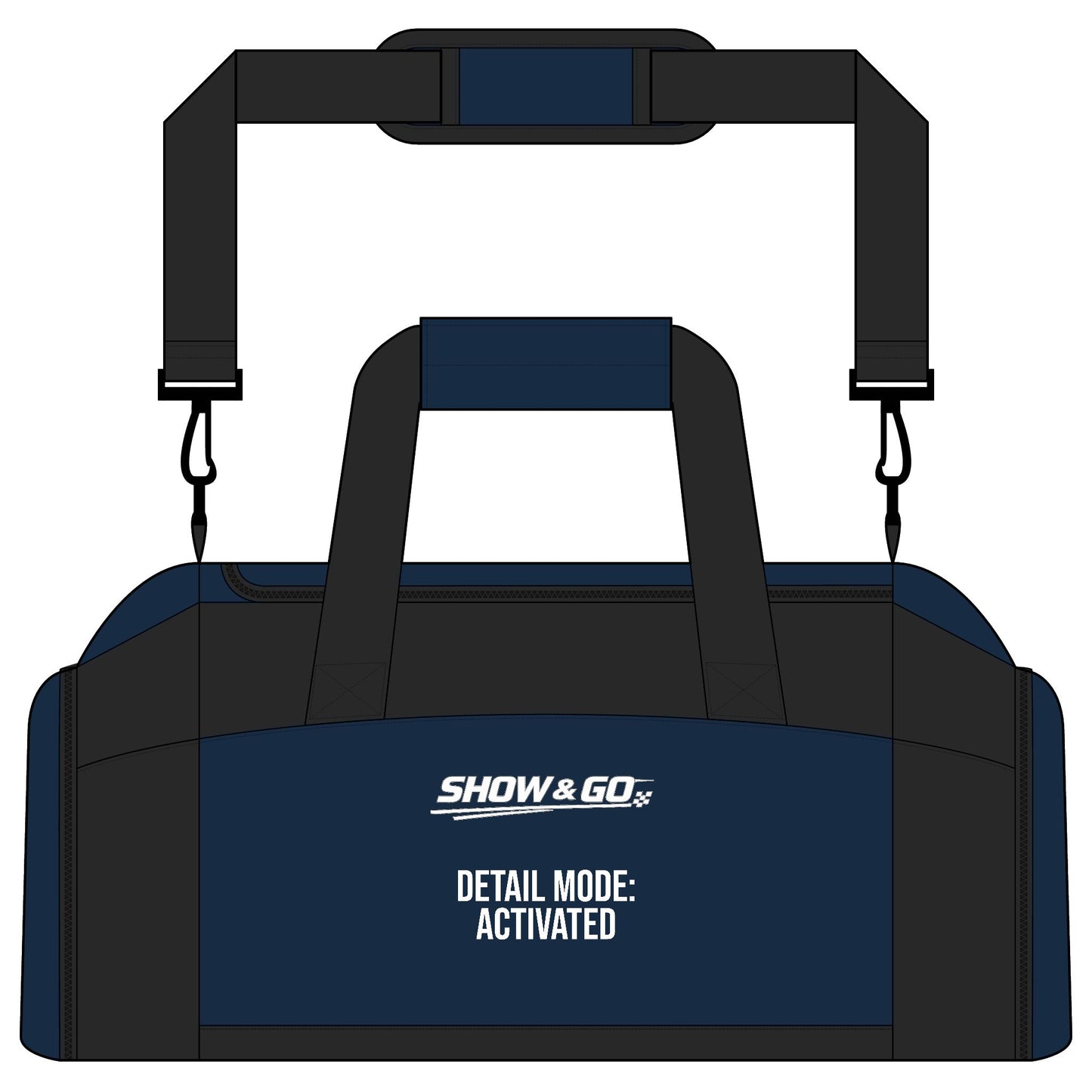 Show & Go Car Show Supply Duffle Bag – Detail Mode Activated