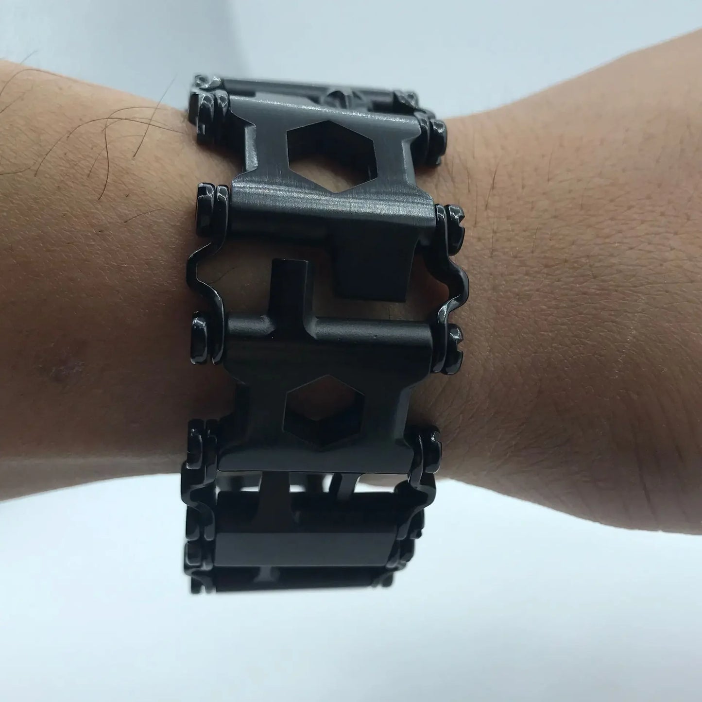 29-in-1 Stainless Steel Tool Bracelet – Tactical EDC Gear