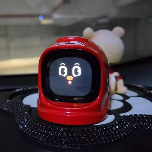 Intelligent Car Robot Companion – 60+ Expressions Touchscreen Electronic Pet