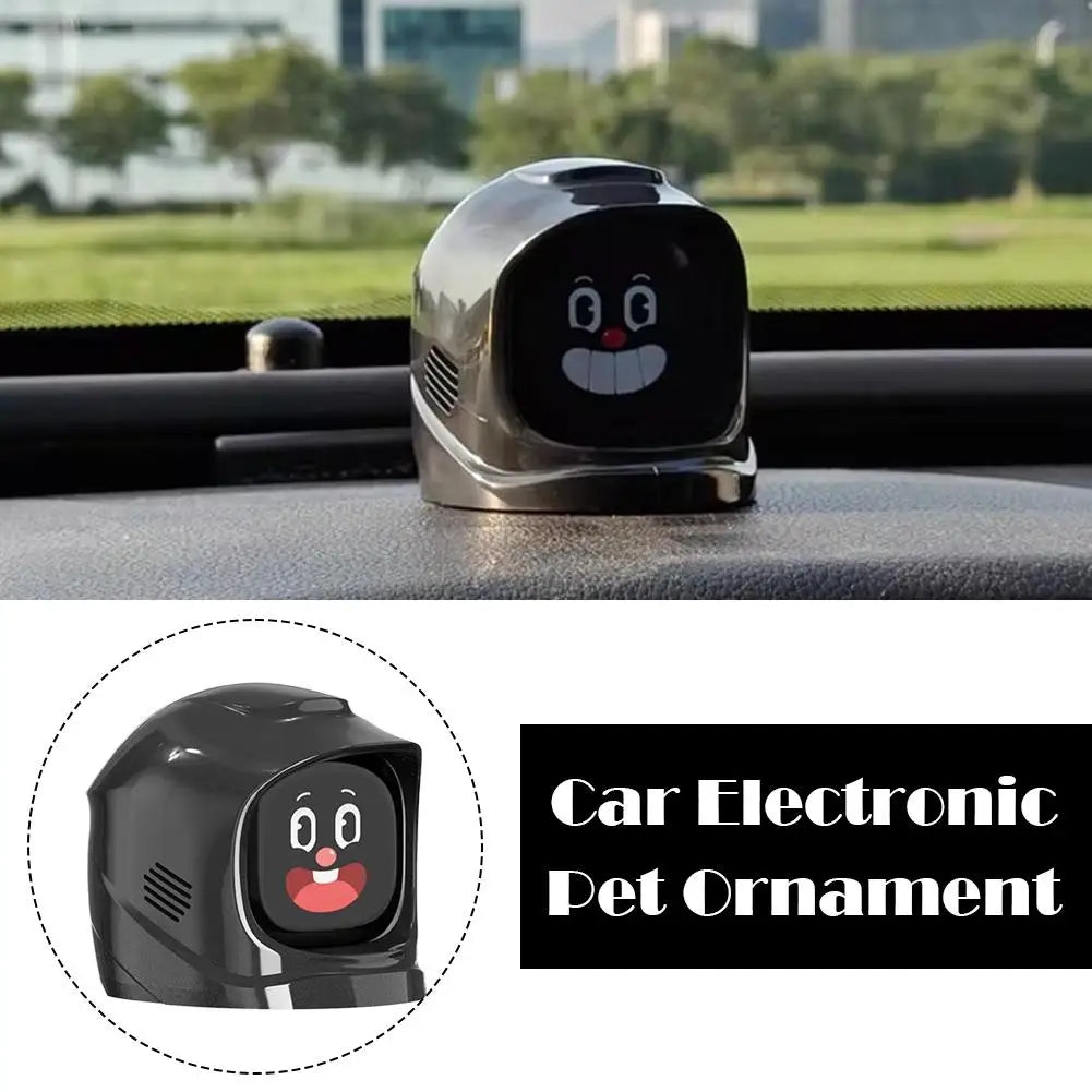 Intelligent Car Robot Companion – 60+ Expressions Touchscreen Electronic Pet