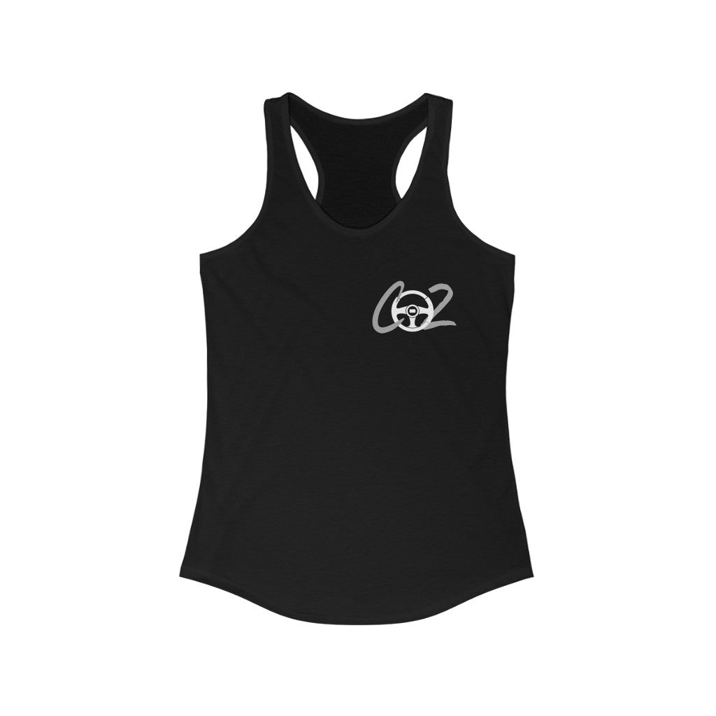 DON'T BUY ME FLOWERS, BUY ME CAR PARTS Racerback Tank