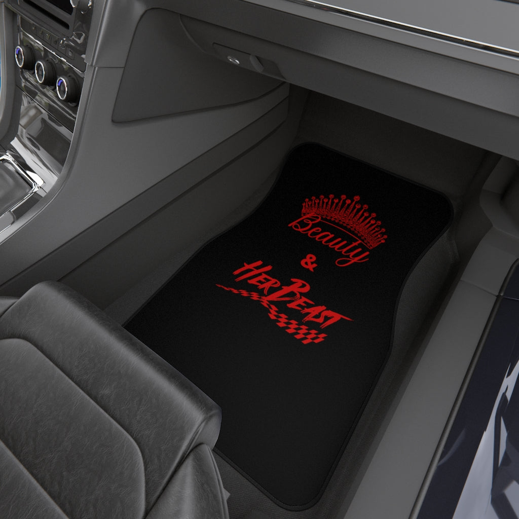 Beauty & Her Beast Car Mats (Set of 4)