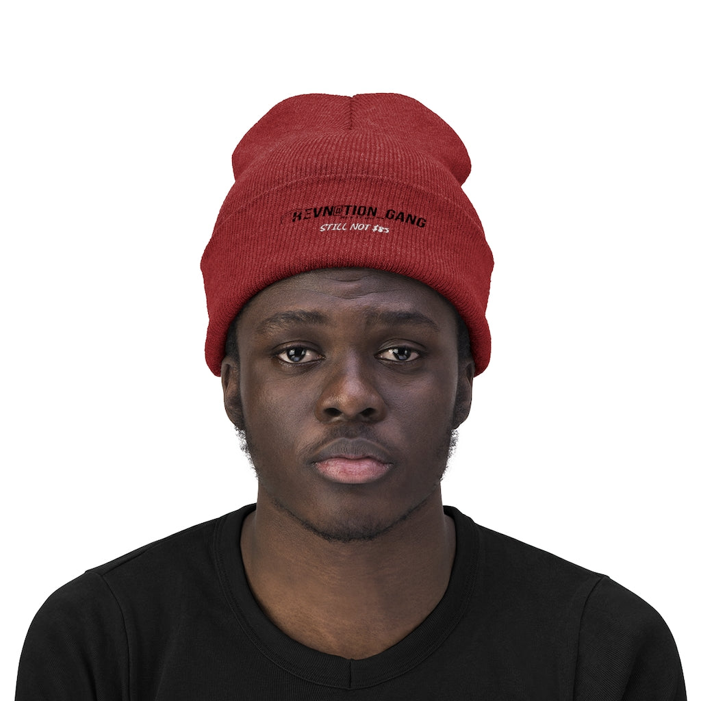 Revn@tion Gang Still Not $85 Beanie by Co2Passions™️