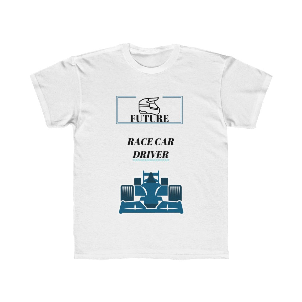 FUTRUE RACE CAR DRIVER Kids Regular Fit Tee