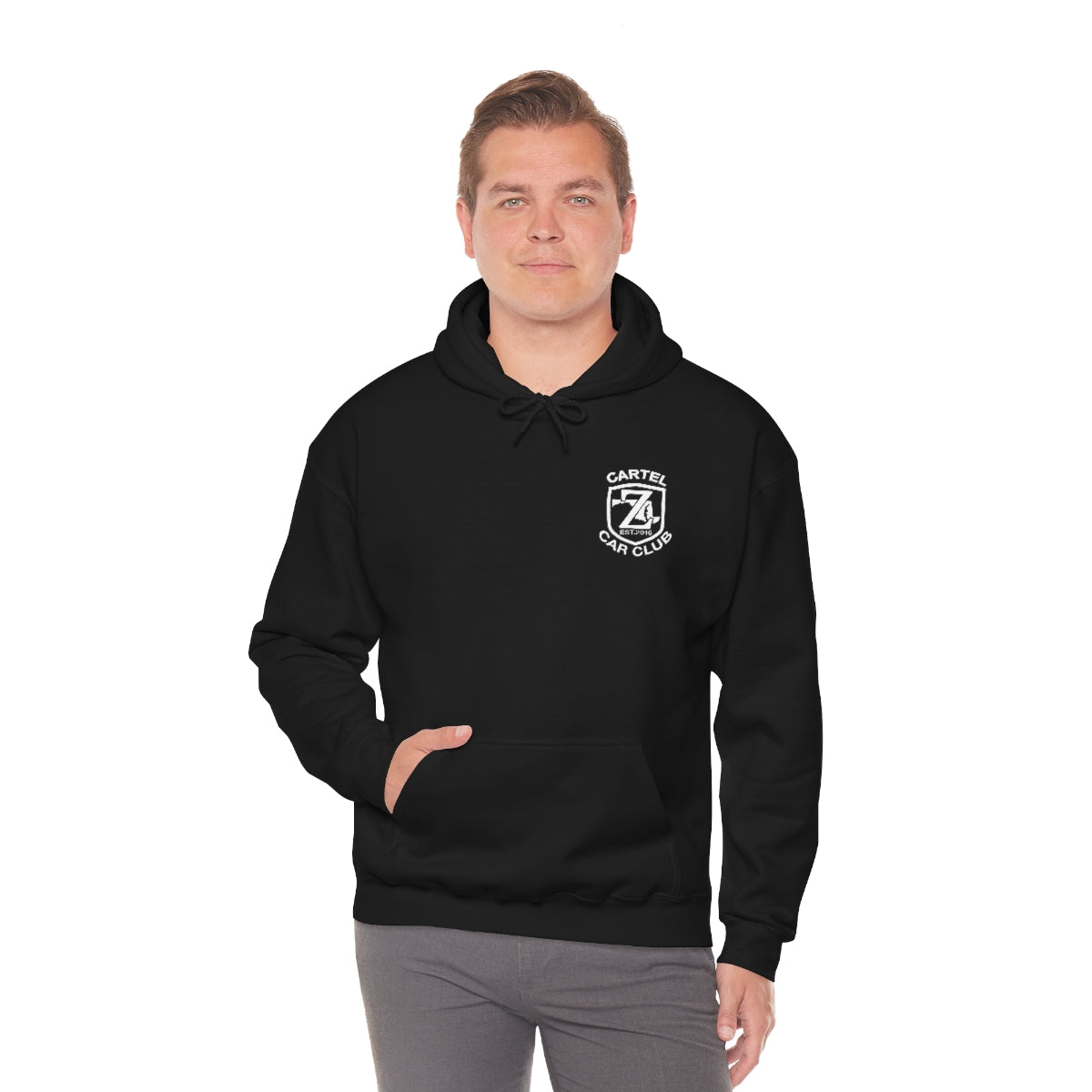Cartel Z Car Club Hoodie (For Members Only) Unisex Heavy Blend™ Hooded Sweatshirt