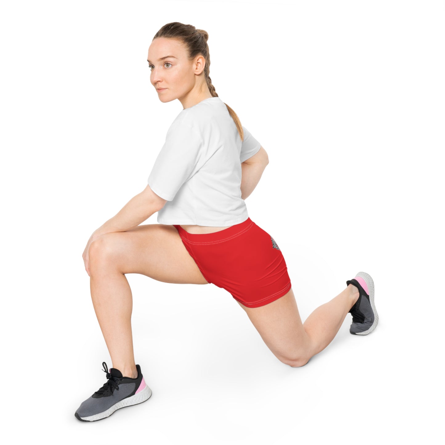 Red Women's Race Shorts