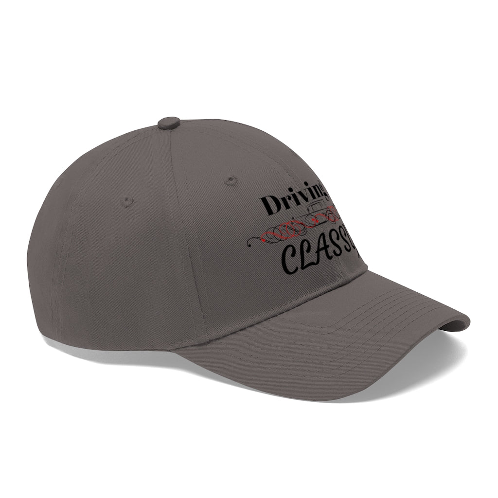 Driving Classy (Classic Vehicles) Unisex Twill Hat