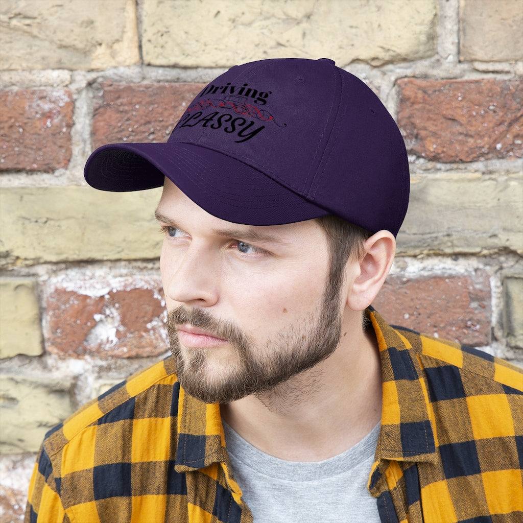 Driving Classy (Classic Vehicles) Unisex Twill Hat