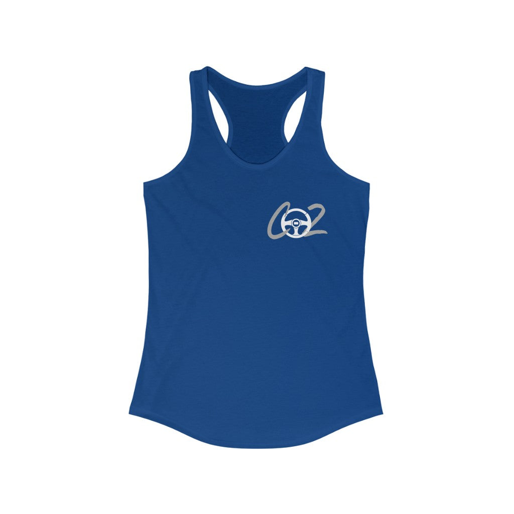 DON'T BUY ME FLOWERS, BUY ME CAR PARTS Racerback Tank