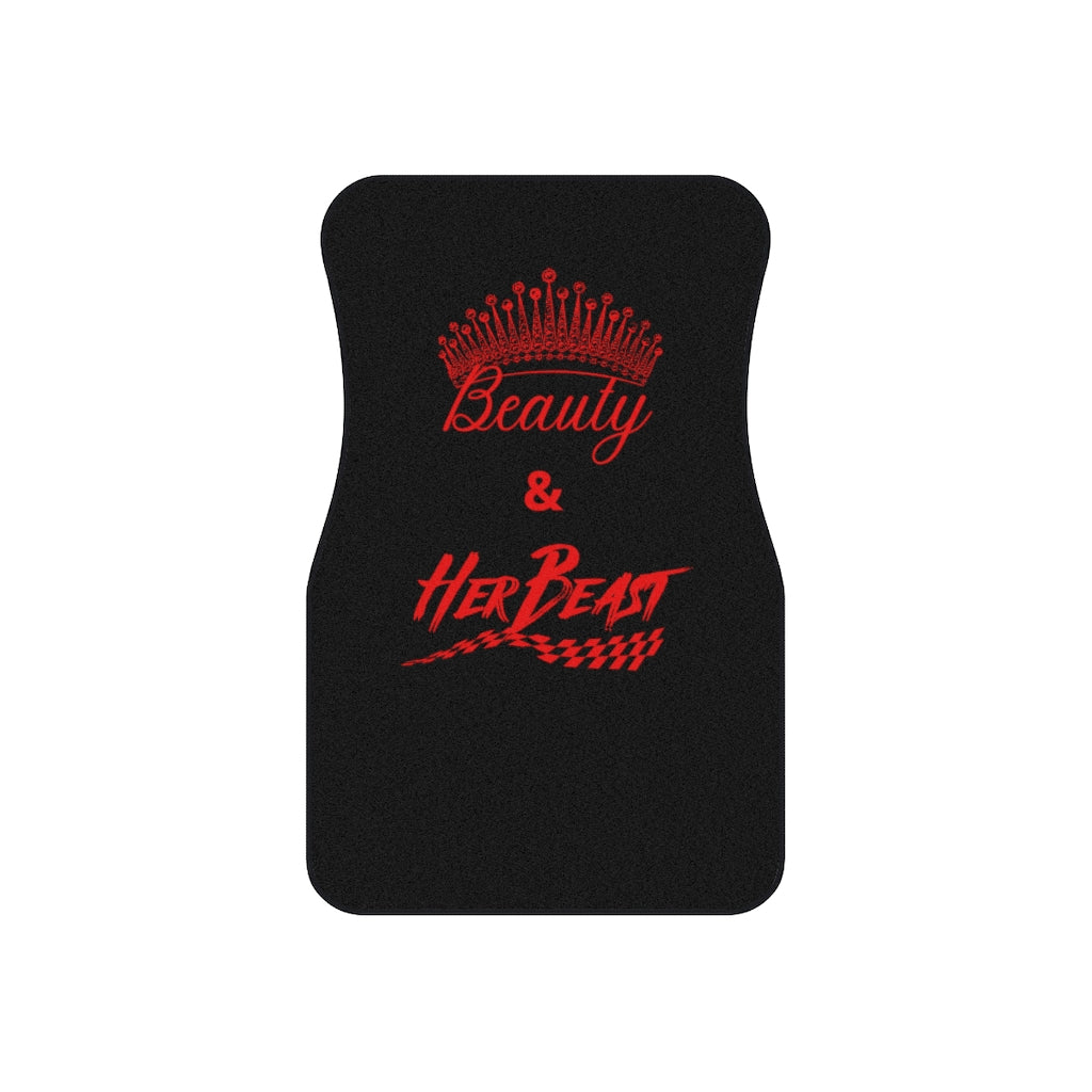 Beauty & Her Beast Car Mats (Set of 4)