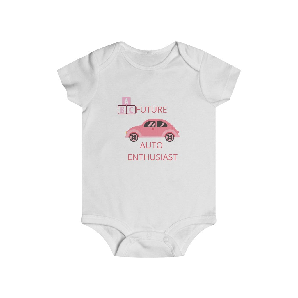 Future Auto Enthusiast Infant Rip Snap Tee