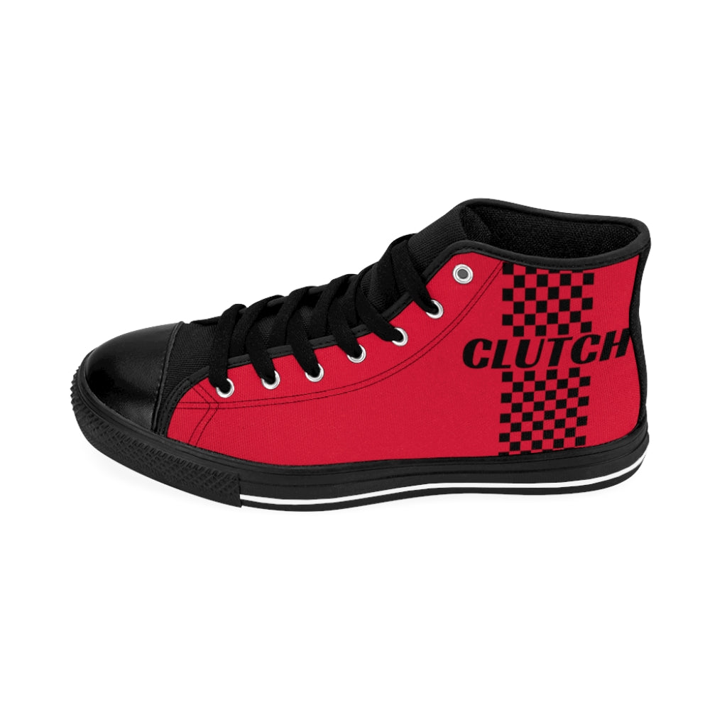 Co2Passions™️ GAS CLUTCH In Red Women's High-top Sneakers