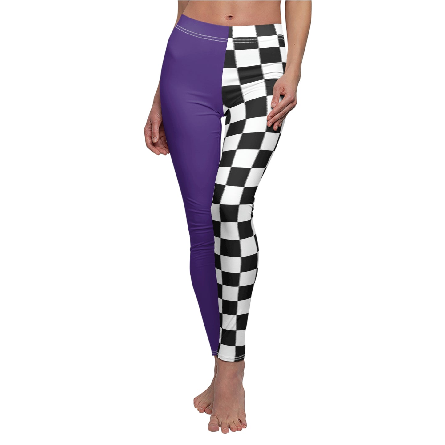 Purple Harley Quinn Race Leggings by Co2Passions™️