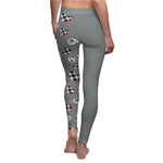 Load image into Gallery viewer, Love to Race In Gray Co2Passions™️ Women's Leggings
