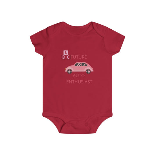 Future Auto Enthusiast Infant Rip Snap Tee