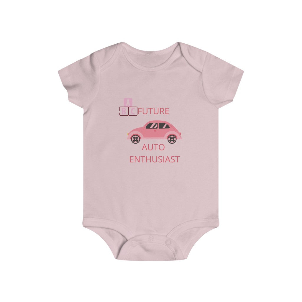 Future Auto Enthusiast Infant Rip Snap Tee