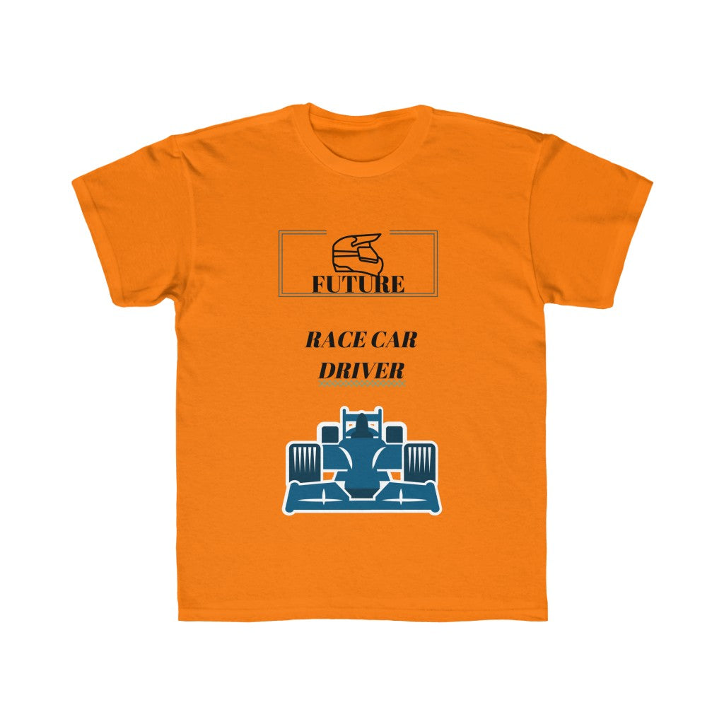 FUTRUE RACE CAR DRIVER Kids Regular Fit Tee