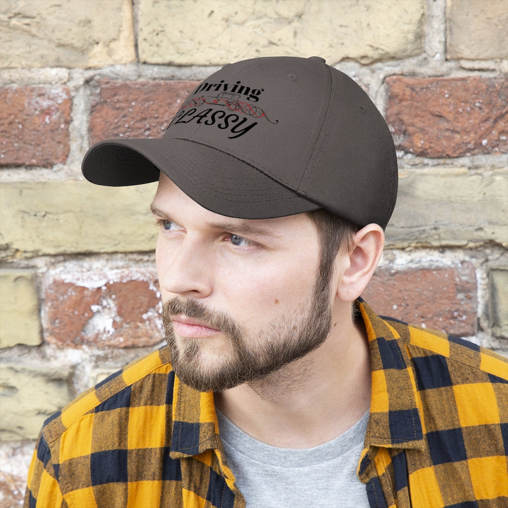 Driving Classy (Classic Vehicles) Unisex Twill Hat