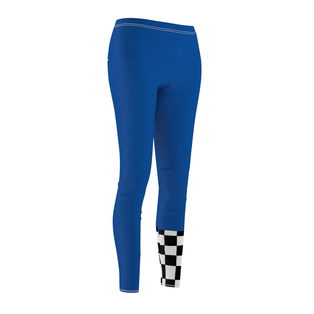 Co2Passions Logo Racing Flag Leggings