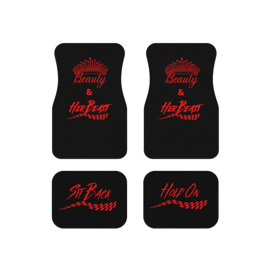 Beauty & Her Beast Car Mats (Set of 4)