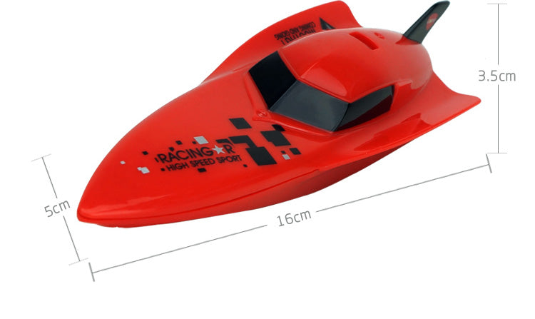 Creation Waterproof R/C Speed Boat Volvo Rowing Model 2.4G High Powered Remote Control Ship Recharge Outdoor Mini Speedboat Toys
