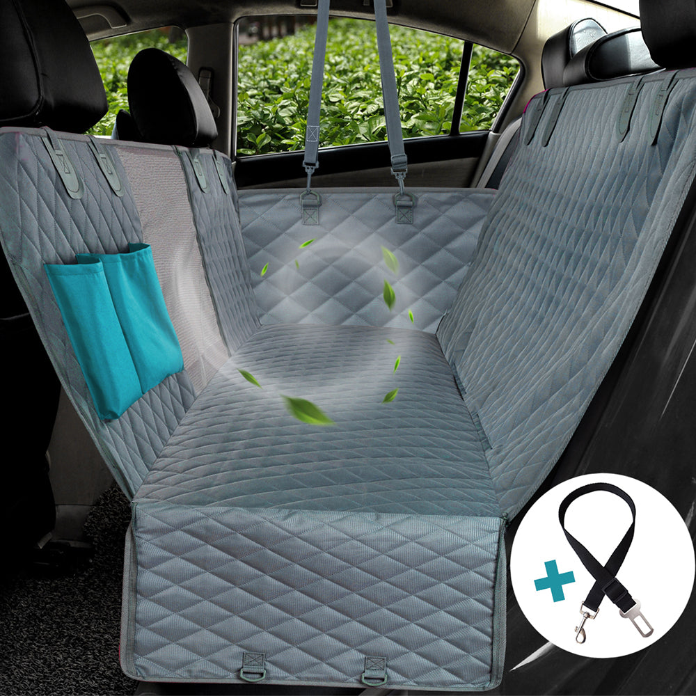 Dog Back Seat Cover View Mesh Waterproof Pet Carrier