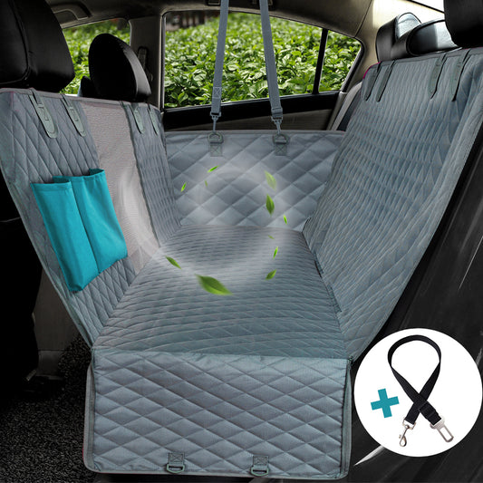 Dog Back Seat Cover View Mesh Waterproof Pet Carrier